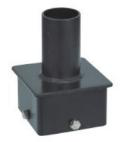 5" Single Square Vertical Tenon