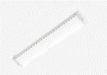 Troffer Retrofit 1x4 2-pack 120-277V 30% Flicker driver 125LM/W CRI80