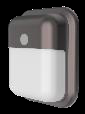 50-Watt Bronze Outdoor LED High-Output Wall Pack Dusk to Dawn