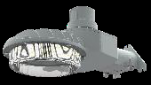 55-Watt Large Dusk to Dawn Gray Outdoor LED Area Light